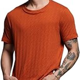 Men's Solid Regular Fit T-Shirt-picture-26