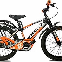 HOPPER Electra IBC 20T Kids Cycle with Steel Rim | Bicycle for Boys & Girls 5-8Years| Frame Size- 14 Inch | 85% Pre-Assembled |(Orange/Black), Rigid-image-10