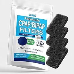 CINA® DEVILBISS FILTERS CPAP AND BIPAP (PACK OF 4 REUSABLE FOAM IN A PACK)-image-9