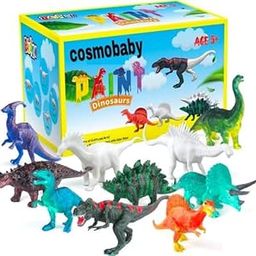 COSMOBABY Premium Kids Arts Crafts Set Dinosaur Toy Painting Kit - 04 Dinosaur Figurines, Decorate Your Dinosaur, Create a Dino World Painting Toys Gifts for Boys Kids Girls Toddlers-image-74