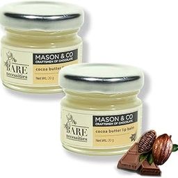 Bare necessities Vegan Soy Hydration: Cocoa Butter Lip Balm with Essential Fatty Acids. Delightfully Chocolatey Flavor (Mason & Co x Bare) Lip Balm Pack of 2-image-72