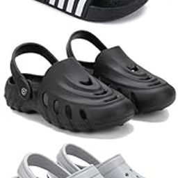 WINGSCRAFT Lightweight,Classic Slider || Sandals with Clogs for Men-Combo-COMBO(3)-3024-3138-3016-10 -P-picture-25