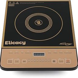 Elicacy Crystal Glass 2000 W Touch Panel Induction Cooktop | Induction Cooktop With Automatic Voltage Regulator | High Voltage Surge Protection | Comes With 1 Year Warranty-image-6