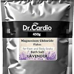 Natural Bath Salt | Dead Sea Salt Magnesium Chloride Flakes for Foot and Body Soaks | Replenish Magnesium Levels | Relaxing & Rejuvenating Muscles & Joints | Pain Relief(450gm, Lavender)-6