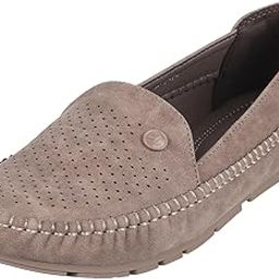 Women Khaki Velvet Loafers - EU/37 UK/4-31-114-image-66