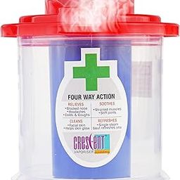 Steamer for Cold - Easy to Use, Lightweight & Portable Face Steamer for Facial - Durable, Longlasting Steam Inhaler for Cold and Cough - Sauna Vaporizer, Easy to Clean, Color: Red, Pack of 1-34