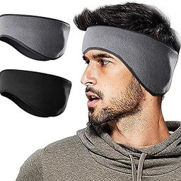 Winter Earmuffs For Men & Women, Fleece Ear Warmers Ear Muff Pack Of 2 Ear Warmer Headband-image-13