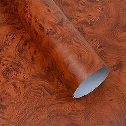 HAPPYMATES Wood Car Wrap Vinyl Wooden Car Sticker Sheet Protection Film Vinyl Wrap Roll for Car Exterior Accessories Interior Anti car Bike (12 X 48 Inch, Orack Wood)-image-49