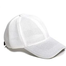 lowercase Polyester Full Net/Full Air Mesh Baseball Cap with Curved Visor for Men & Women Free Size and Adjustable Strap-37