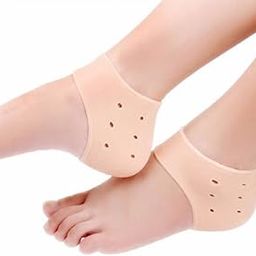 1 Pair Silicon Moisturizing Heel Fore foot & foot Swelling Pain Relief Foot Support to Eliminate cracks (Full)-image-71