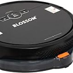BLOSSOM Robot Vacuum Cleaner with Mop, 4500Pa Robotic Vacuum with Auto Carpet Boost, Ultra Thin Robot Hoover for Pet Hair, Smart App Control, Compatible with Alexa - Black-1