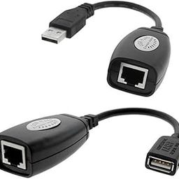 PremiumAV USB Over Ethernet Extender Adapter Kit – USB Male to RJ45 Female Extension for Long-Distance Connectivity (Up to 150FT) – Compatible with PC, Laptop, Printer, Camera-17