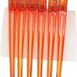 CALANDIS 10Pcs Hairdressing Salon Sectioning Clips Clamps Hair Styling Grip Orange | Hair Ties & Styling Accs | Hair Care & Styling-image-15