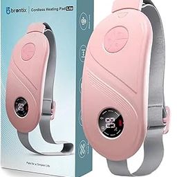 BRONTIX period cramp relief massager with 6 Modes heating pad for back pain, crampfree-period cramp relief heater and massager, works as periods pain relief products-image-14