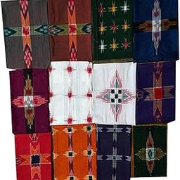 Odisha Handloom Sambalpuri Cotton Hankies ;Unisex; Combo (5)-image-15