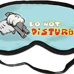 Do Not Disturb Printed Sleep Eye Mask for Men-image-14
