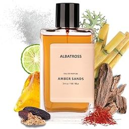 Albatross Amber Sands Eau De Parfum Unisex | Ultra Long Lasting Fragrance | Luxury Perfume with Oud, Saffron, Amber and Tonka | Woody and Oud Scent | (100ml) |-image-35