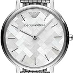 Emporio Armani Stainless Steel Analog Multicolor Dial Women's Watch-Ar11112, Band Color:Silver-picture-7