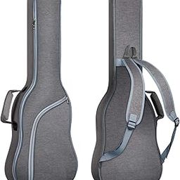 Nylon Electric Guitar Bag Padded Electric Guitar Gig Bag Case 0.35in Padding Dual Adjustable Shoulder Strap Electric Guitar Case, Multicolour-17