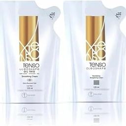 L|0|REA| X.T.E.N.S.0 0leoshape Smoothing Resistant Hair Straightener + Neutralizing Cream 125ml-1