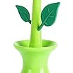 Pot Brushes Vase Shape Decoration Sturdy Hanging for Restaurant Household Green-image-33