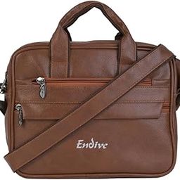 Rampage Elegant Faux Leather Office Messenger File Bag For Men/Women |Supports Laptop, ipad,Mcbook Upto 11 inches.-image-39