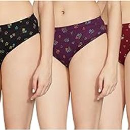 Women's Coblue Cotton Blend Panties Regular All Over Print Hipster (Pack of 3)-picture-12