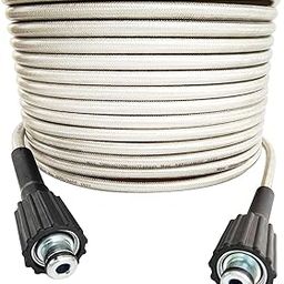Trig 8 Meter Car Washer/Pressure Washer Hose Pipe (Size M22 Connector) Compatible with JPT StarQ Ballorex Vantro Btali Gaocheng Cazar and Other M22 Domestic washers.-image-79