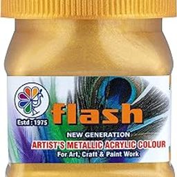 Flash Metallic Color (American Gold, 50ml)-image-24
