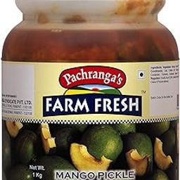 Pachranga’s Farm Fresh Mango Pickle - 1kg (Regular Jar)-image-49