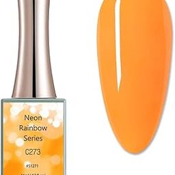 CANNI 16ml Gel Large Bottle PeNeon Rainbow rl Series Gel nail polish shining color gel Soak off Varnish Need UV Light to Cure the VU Gel Polish C273-image-70