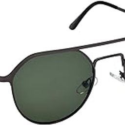 Stylish Round Full-Frame Metal Polarized Sunglasses for Men and Women | HRS-KC1012-image-8