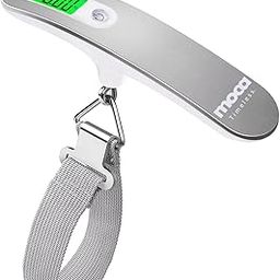 MOCA Digital Luggage Travel Scale with Overweight Warning Function, Portable Handheld Electronic Weighing Scale with Hook, 50kg & Backlit LCD Display Screen for Suitcase Baggage (Battery included)-18