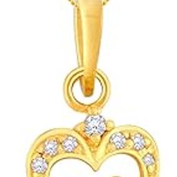 Heart Pendant for Women 22k Gold | 22 kt (916) BIS Hallmark Gold Pendant for Birthday, Wedding, Anniversary & Valentine's Day Gift-6
