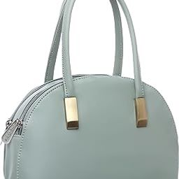Luxury Leather Large Capacity Bag for Women – Stylish PU Leather Satchel Handbag with Multiple Pockets Perfect Travel Bag for Women and Girls TOTE GREY_187-46