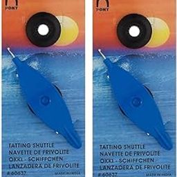 Pony Tatting Shuttle, Set of 2 Pcs,Others ,Blue-24
