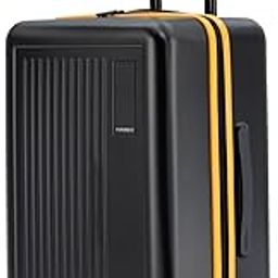 The Transit Luggage|65L Capacity TSA Lock Silent Ninja Wheels Telescopic Handle Polycarbonate Hardshell|Ideal for Travel & Weekend Getaways (Black 2.0 Check-in Medium)-8