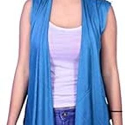 Kanchan World Women's Silk Henley Neck Shrug-image-95
