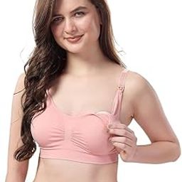 Womens Seamless Sleep Nursing Bra,Breastfeeding Maternity Bra with Remove Bra Pads-picture-45