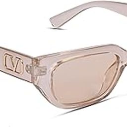 voyage UV Protection Black Oval Sunglasses for Men & Women-picture-23