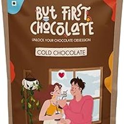 But First Chocolate - Cafe-Style Cold Chocolate Mix (390g), Introductory Special Price 20 Rupees per Cup-image-27