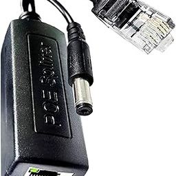 AdzMozi® Power Over Ethernet Adapter PoE Splitter Active 48V to 12V Compatible with POE Devices PoE Switches IP Camera IP Phone POE5 (Pack of 1)-20