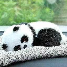 ascension Sleeping Cute Panda for Car Dashboard and Home Decor with Activated Carbon Toy Cute Panda Car Accessories Interior Dashboard Decor Purify The Air Good Gifts-image-72