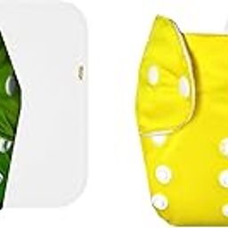 Dumbledo Lite Cloth Diaper with Cotton Insert (Pack of 2) | Hypoallergenic | Leakproof | Travel Friendly | Trusted by Moms | 3 Months – 2 Years | Unisex Baby-5