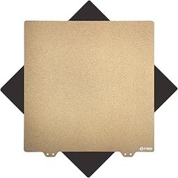 330x330mm Double Side Texture PEI Build Plate - FYSETC Neptune3 Plus Part - Flexible Spring Steel Sheet: Neptune4 Plus Heated Bed Cover Fit QiD X-Max Core-XY Trox X5SA Pro Geetech A30 Pro-6