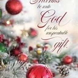 Bulletin-Thanks Be Unto God for His Unspeakable Gift (2 Corinthians 9:15) (Pack of 100)-image-34