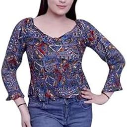 Women's Rayon Printed Top_Top_D5__-image-54
