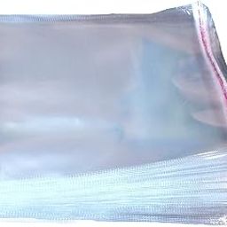 Webshoppers - Quality Self Adhesive BOPP Seal Transparent Plastic Packing Bags Pouches for Multipurpose Garments Clothes Saree Shirt (50, 14" x 18") | Including 1 Pcs Powder Puff for makeup-image-92