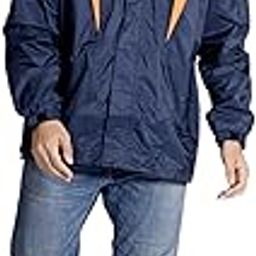 Rainwear Designer PU Windcheater for Men | Lightweight & Breathable Waterproof Jacket with Net Lining & Taping | Stylish Outerwear with Pockets-20