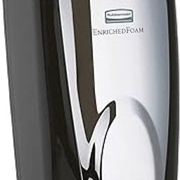 Rubbermaid FG750411 AutoFoam Dispenser â€“ Black/Chrome, 5.25" x 2.047" x 2.047"-image-55